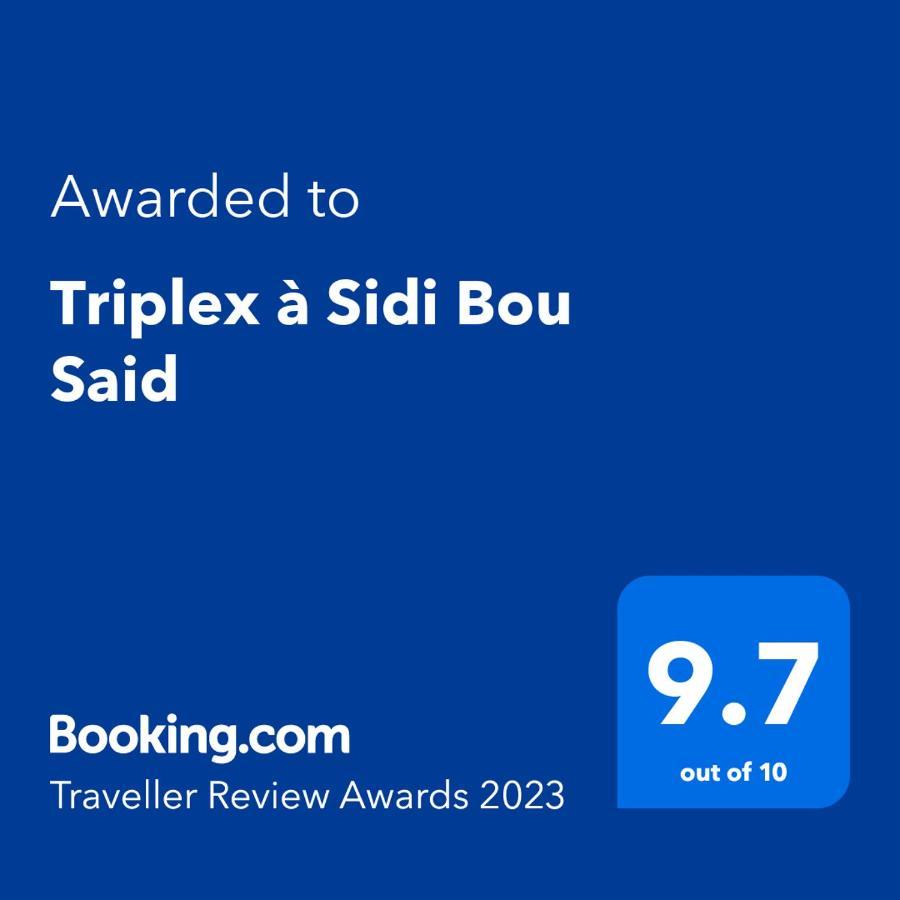 Triplex à Sidi Bou Said Apartamento Exterior foto